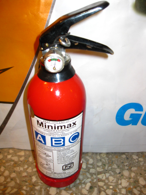MINIMAX FIRE EXTINGUISHER ABC -1 KG