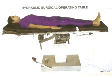 HYDRAULIC SURGICAL OPERATING TABLE