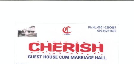 CHERISH GUEST & MARRIAGE HALL IN RANCHI