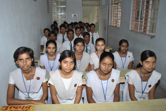 CLASS ROOM IN NEW DELHI PUBLIC SCHOOL 