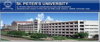 ADMISSION IN ST PETER UNIVERSITY 