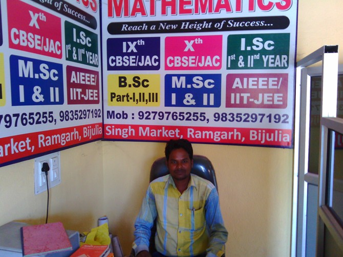 Best math teacher in Ranchi