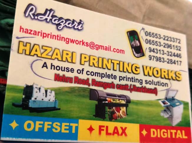 Hazari Printing in ramgarh