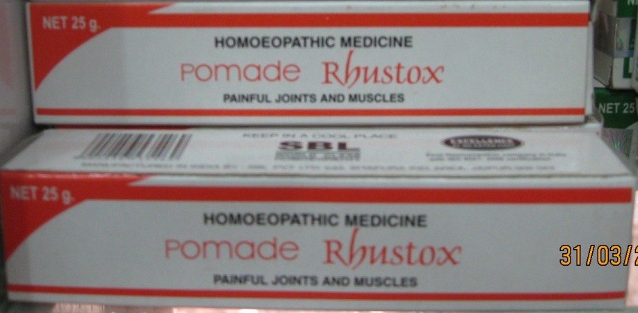POMADE RHUSTOX  painful joints  