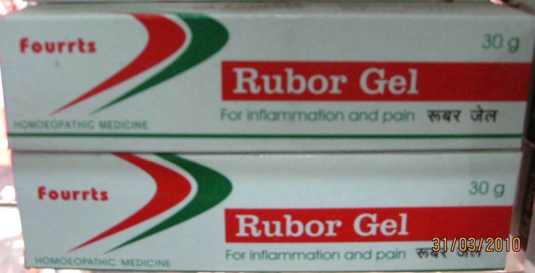 Rubor gel (for intiammation )