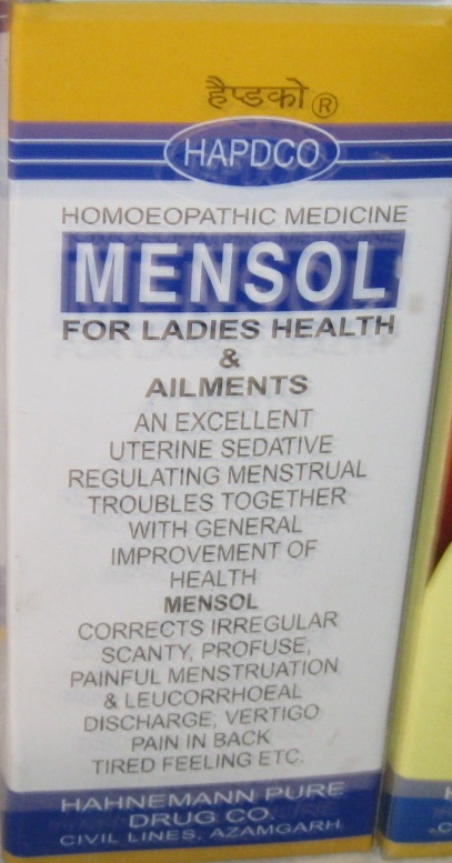 MENSOL  For Ladies Health