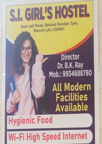 GIRLS HOSTEL NEAR SCIENCE BLOCK IN RANCHI 9934688780