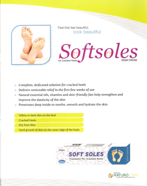 SOFTSOLES FOR CRAKES HEELS