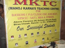 MKTC INSTITUTE IN RANCHI