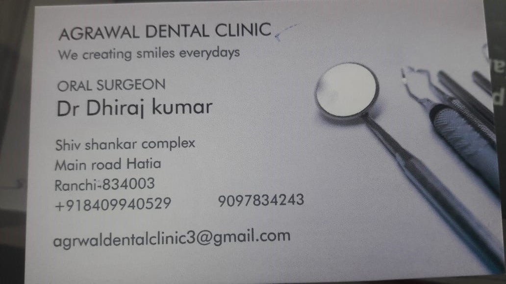 Agrawal dental clinic in ranchi