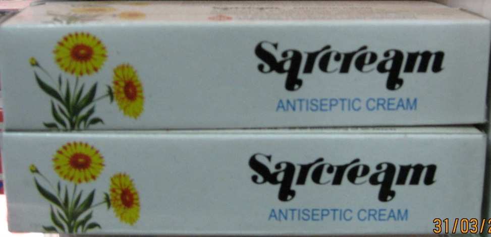 SAREREAM  Antiseptic cream