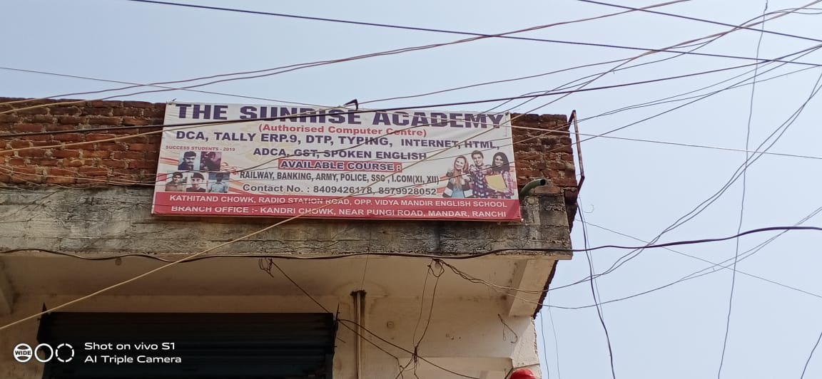 The Sunrise Academy Ranchi