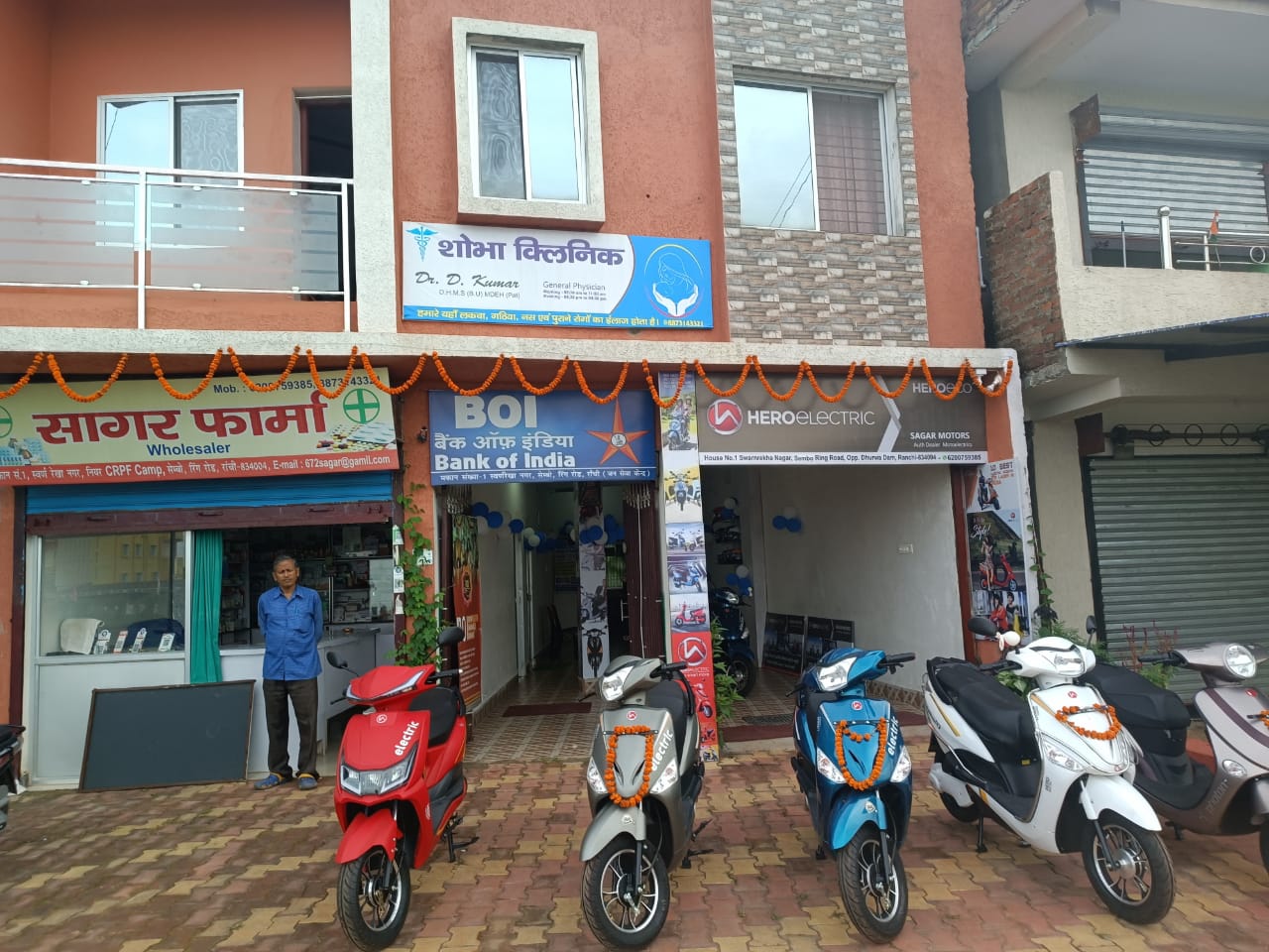 hero electric scooty shop near jagannathpur ranchi