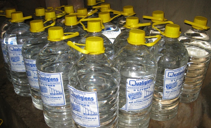 PACKEGED DISTILLED WATER