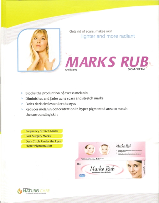 marks rub