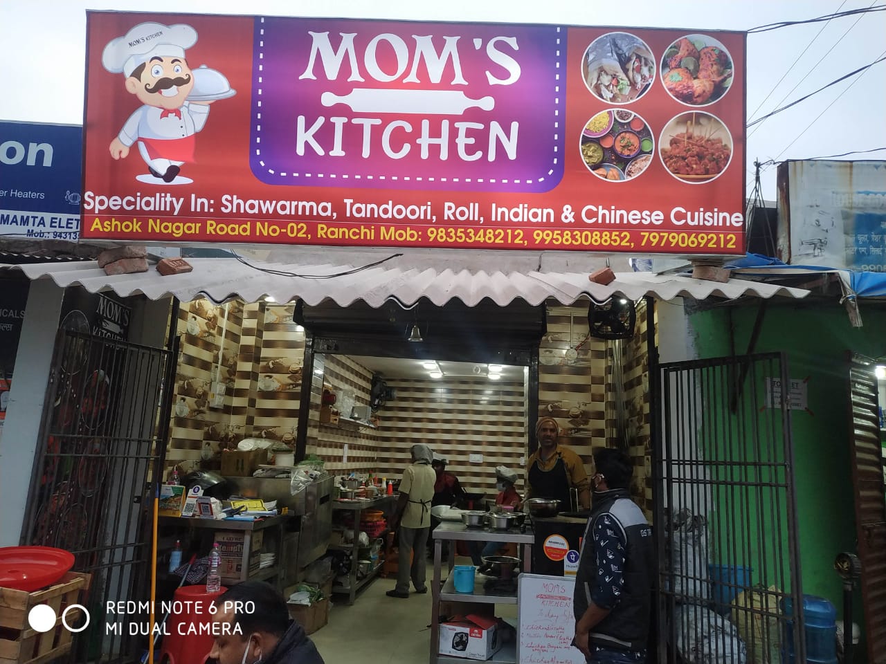restaurant ( take away ) for hone delivery near ashok v